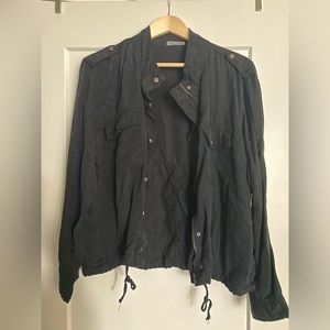 Black Cargo Jacket